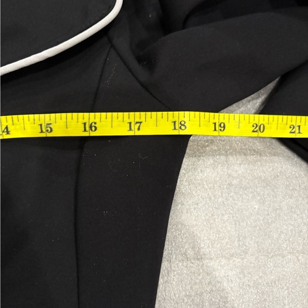 Joseph Ribkoff #183355 Woman's Black Military-Look Zip-Front Jacket - Picture 10 of 13